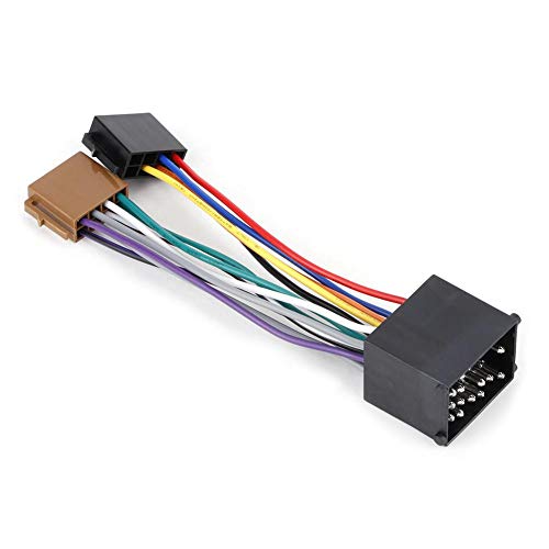 Image of KIMISS Radio Wiring Harness, Fits for E36 E46 E39 Car Stereo Harness Radio Adapter Stereo Harness Cable ISO Plug Radio Wire Cable Connector Adapter