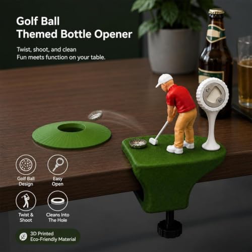 Décapsuleur Golf impression 3D évite les glissements de capsules en cuisine - 6