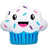 Scentco Smillows - Scented Stuffed Plush Accent Throw Pillow - Cupcake