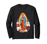 Santa María de Guadalupe Patrona de México Gloriosa Madre Langarmshirt