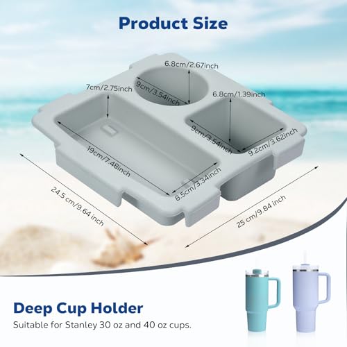 MoKo Top Cup Holder Tray Accessories for Bogg Bag Original-X-Large by MoKo - Used condition - Image 4