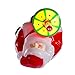 Kurt Adler Injection Mold Santa Bubble Light Tabletop Decoration, 7-Inch