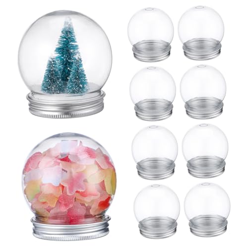 BESTOYARD 10 StüCk Transparente DIY Plastik Schneekugel Flaschen Mit...