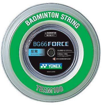 ヨネックス　バドミントン ガット BG66 FORCE 100 m YONEX（ヨネックス） BG66F / ヨネックス BG66フォース バドミントン