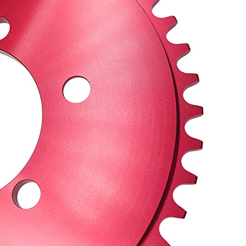 Roda Sthus CNC 44T com adaptador de 3,8 cm para bicicleta motorizada de 60 cc 66 cc 80 ccsthus verme