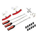 GAOSHA Tire Levers Spoon Set Heavy Duty Motorcycle Bike Car Tire Irons Tool Tire Changing Spoon Rim Protector