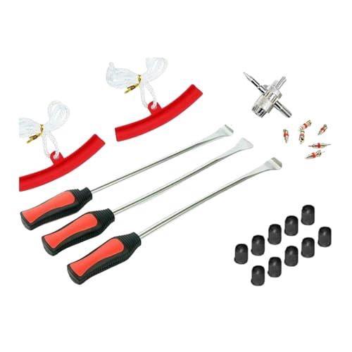 GAOSHA Tire Levers Spoon Set Heavy Duty Motorcycle Bike Car Tire Irons Tool Tire Changing Spoon Rim Protector