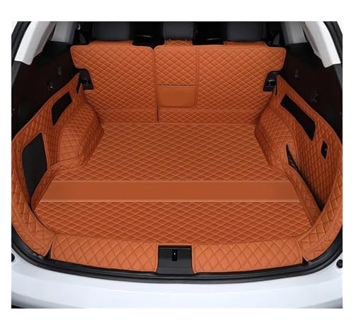 Housse de coffre imperméable XPeng G9 tapis anti-rayures orange intégral