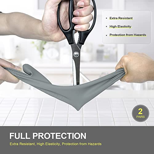 RBGIIT Grey Dish Kitchen Platform Washing,Home Bathroom Garden Home Kitchen Cleaing Gloves For Women And Girls_23