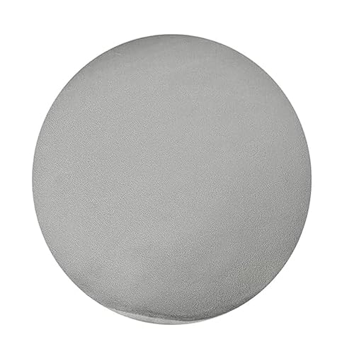 Image of Mudda Pouf Round Sitting Foot Stool for Office Room Decor, Upholstered Pouffe Puffy for Foot Rest, Ottoman Stool for Living Room Sitting Pouffes - (Grey Set of 2)