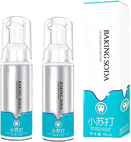 Gokame Toothpaste Cleansing Foam, Deep Cleaning Foam Toothpaste, Baking Soda Toothpaste,Mousse Foam Whitening Toothpaste, Intensive Stain Removal Toothpaste-60ml/pc (1PC) Cover