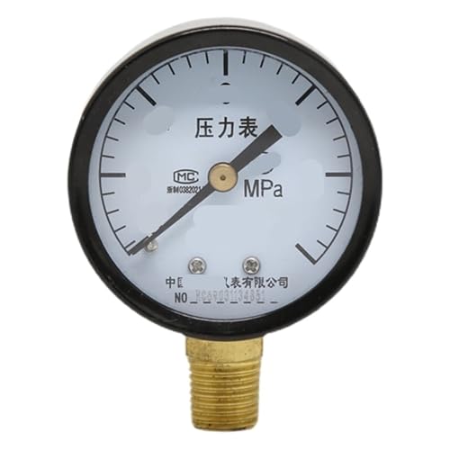 Manomètre axial Y-50Z pour contrôler la pression des pompes à eau