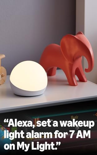 Echo Glow - Multicolor smart lamp, Works with Alexa