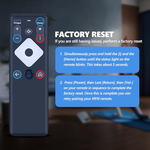 Télécommande vocale XR16 de remplacement pour récepteur streaming Xfinity Flex