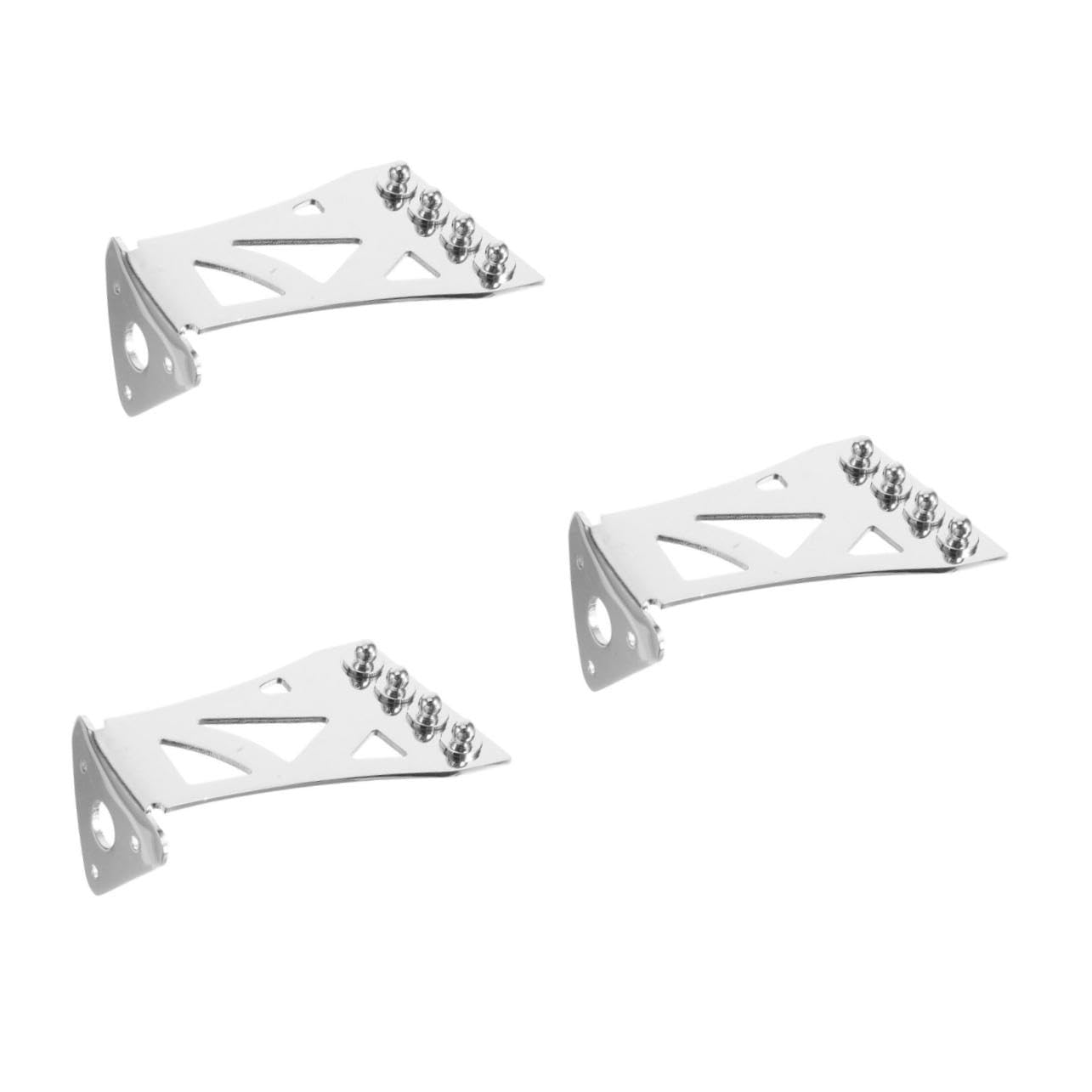TOYANDONA 3pezzi Piastra Per Corde Banjo Accessorio Per Chitarra Corde Migliora Suono e Sustain Design Classico e Resistente Facile Da Installare