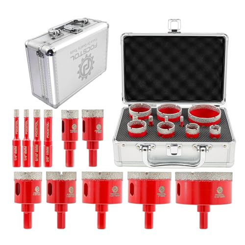 Focstol F2 Diamant Fliesenbohrer Set 11-teilig