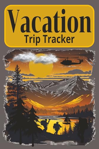 Vacation Trip Tracker: Easy-to-Use Budget , Packing Lists, and Daily Itinerary Pages – Perfect for Family Vacations, Romantic Getaways, Cruises, and World Travel
