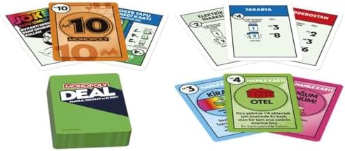 Hasbro Gaming Monopoly Deal Kart Oyunu - Türkçe Versiyon - Görsel 2