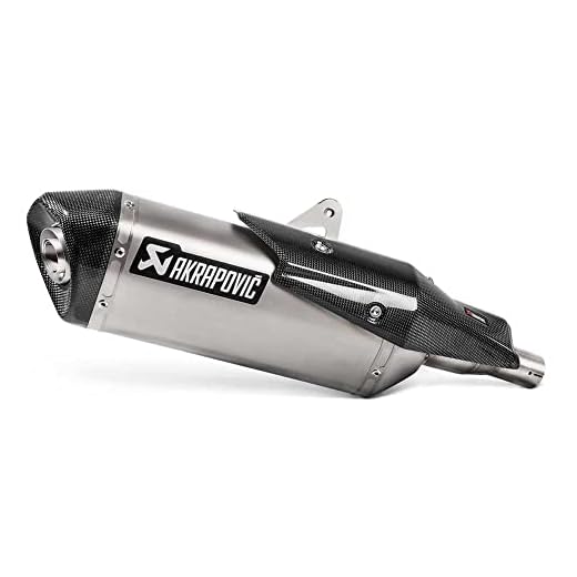 Akrapovic Slip-On Titan