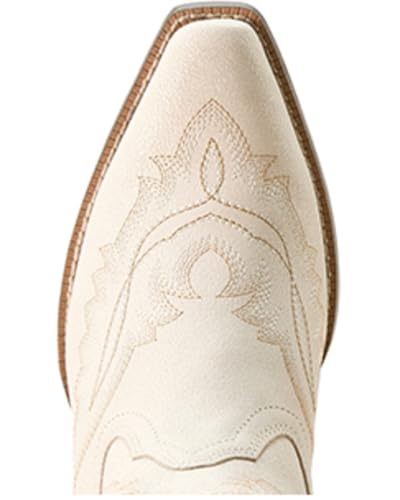 Ariat Youth Casanova Western Boot, Distressed Ivory, 114