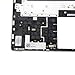 BestParts Palmrest Backlit Keyboard Compatible with HP Envy X360 15-FE 15T-FE 15-FE0073DX 15-FE0023TX Silver - N49283-001