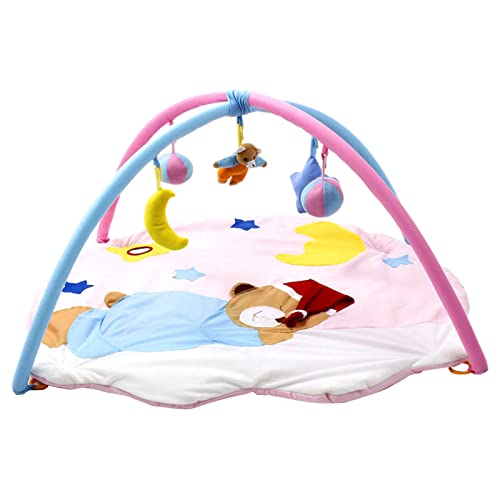 Esteira do jogo do bebê,Tapete para bebê em forma de urso/tigre - Centro de atividades divertidas, t