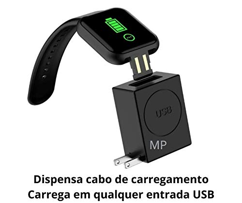 Relógio Smartwatch Inteligente D20 Y68 Foto Pessoal na Tela