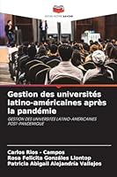 Gestion des universités latino-américaines après la pandémie (French Edition) 6208857775 Book Cover