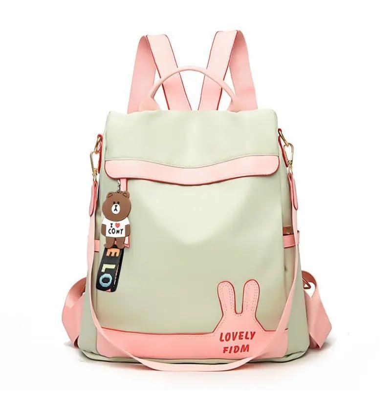 BANQLYN Backpack Purse for Women - Convertible Satchel Handbags Shoulder Bag,Anti-Theft Oxford Cloth Travel Daypack Zipper Bags for Ladies Girls