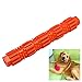 Hundespielzeug Chew Toy Welpen Zahnpflege Ausbildung for kleine und mittelgroße Hunde Progressive Chew Molar Hundetraining Spiel mit Griff Knot Spielzeug, 23cm Huangchuxin (Color : Orange)