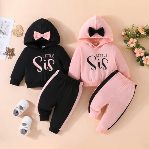 Winter Hooded Jacket Color Block Trousers 2-piece Suit Kids Soft Fleece Outerwear Jackets Warm Coat for Children3