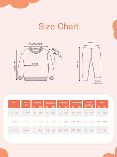 Image of Kidbea Premium Organic Cotton Unisex Baby Winterwear Co-ord Set | Soft, Warm & Classy Outfit for Boys & Girls | Warm & Cozy Fit for Infants kids