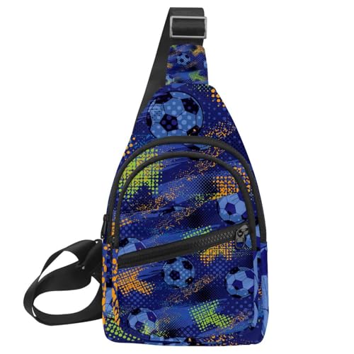 Sac à bandoulière bleu pour transporter vos essentiels sans douleur, sac à dos léger