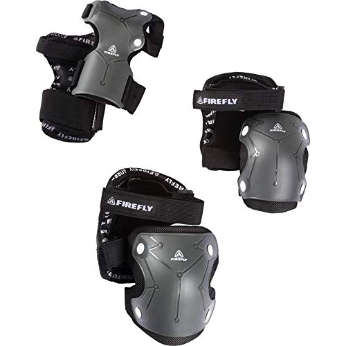 FIREFLY Schützer-Set Schützer-Set Sportsline, Schwarz/Weiß, S, 244918900930