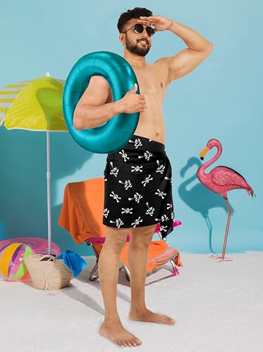 LA LEELA Men's Halloween Sarong Casual Pareo Summer Wrap3