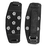 Toddmomy 1 Paar Überschuhe für Steigeisen kletternde Anti-Rutsch-Spikes Schuhe...