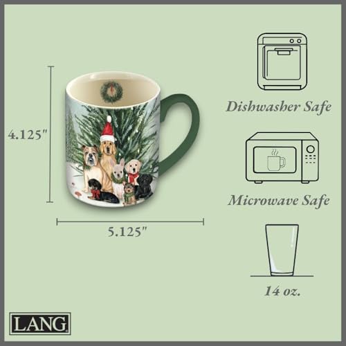 Taza de café Lang Unleash Joy cerámica 14 oz miniatura 3