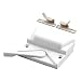 Prime-Line Products TH 24153 Truth Hardware Homeguard Sash Lock, White
