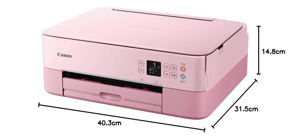 Canon 3773C046 PIXMA TS5352 3in1 stampante inkjet rosa A4, doppio, WLAN,Cloud