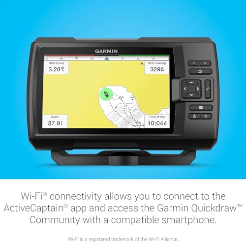 Garmin 010-02552-00 Striker Vivid 7Cv, Easy-To-Use 7-Inch Color Fishfinder And Sonar Transducer thumb #5