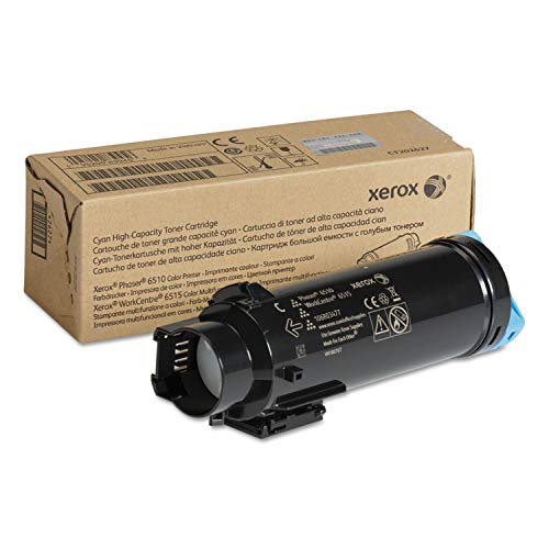 Image of Xerox Genuine Phaser 6510 /Workcentre 6515 Cyan High Capacity Toner Cartridge (2,400 Pages) - 106R03477