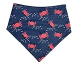 Very Vintage Bandana - Crab Bandana | Nautical Gift | Dog Bandana | Cat Bandana | Gift for Dogs | Gift for Cats | Pet Accessories - Organic Cotton