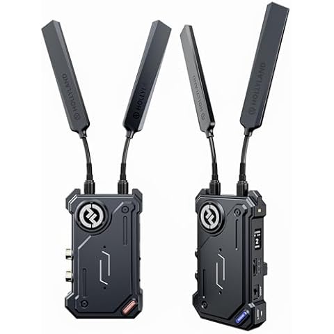 Hollyland Cosmo C1 [Official] 1000ft Wireless HDMI/SDI Video Transmission System 40ms 1080P 12-20Mbps 5G Image&Audio Transmitter Receiver, Embedded UVC Live Stream Seamless Channel Switch SDI-Loopout Cover