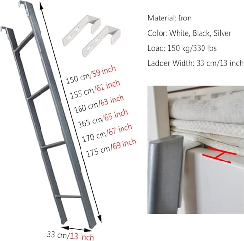 Escalera ajustable de litera para solucionar problemas de espacio y accesibilidad en RV 5