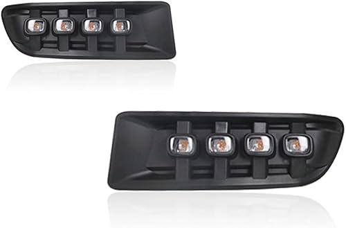 2 unids LED diurna luz antiniebla DRL luz de señal de giro para Toyota Prado 120 Land Cruiser LC120 FJ120 2003-2009