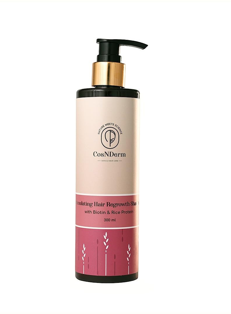 Hair Shampoo (300 ml) with Biotin and Rice Protein | Men & Women