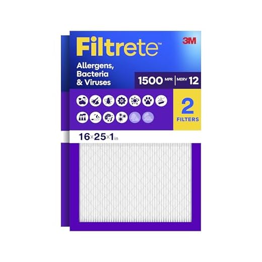 Filtrete 16x25x1 MERV 12 Air Filter