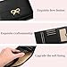 RNIEGA Small Wallets Girls Cute Coquette Bow Wallet Women Aesthetic Credit Card Holder with ID Window, Black