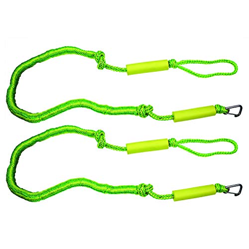 Extreme Max 3006.2577 BoatTector PWC Bungee Dock Line, 6, Value 2-Pack