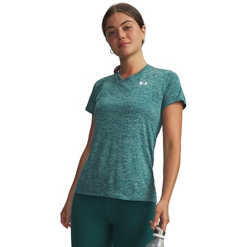 Image of Under Armour Women's Tech Twist V Neck Short Sleeve T-Shirt